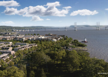 An artist's rendering of Edge-on-Hudson, when completed