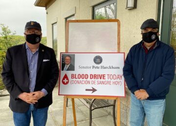 Senator Harckham Blood Drive