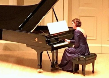 Ukrainian pianist Irena Portenko, who will perform at a Tarrytown Music Hall fundraiser March 27th