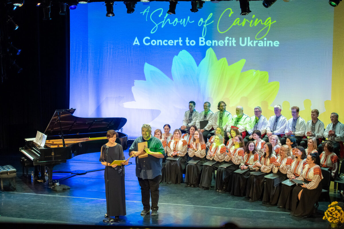Sold-out concert hall marks deep community support for Ukraine