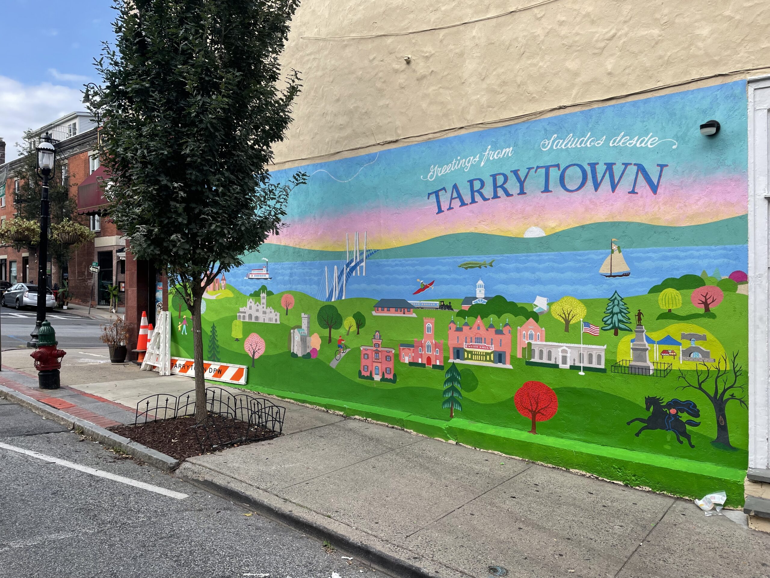 The art of Tarrytown in the open