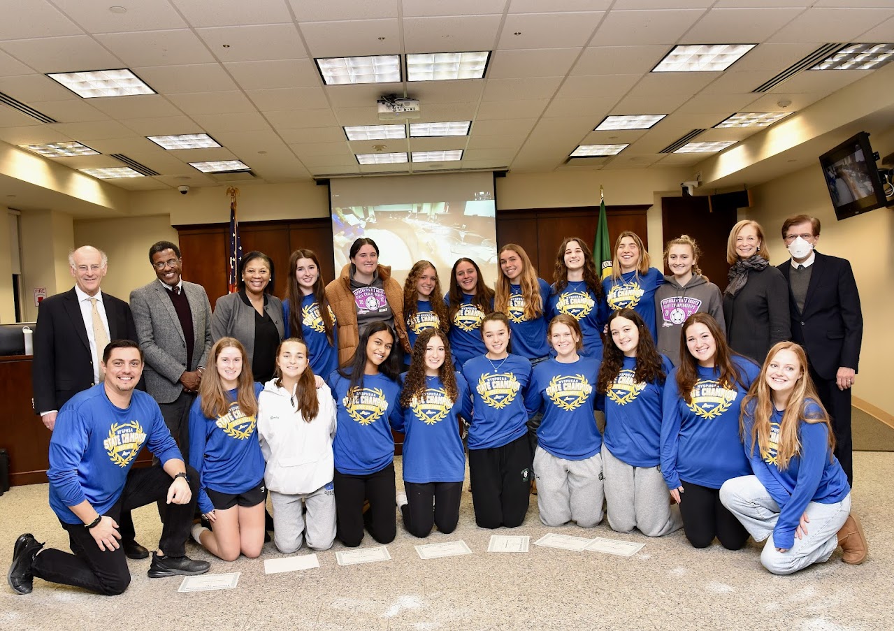 Irvington Girls Soccer Team Honored