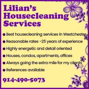 Lilian's Housecleaning in Westchester County, NY