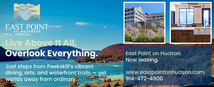 East Point on Hudson. Now leasing. www.eastpointonhudson.com 914-472-4900